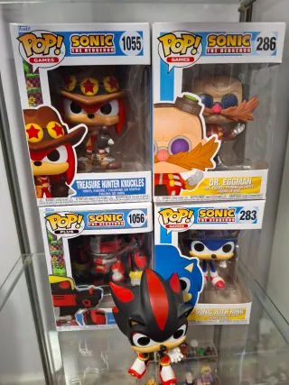 Funko Pop Sonic The Hedgehog (4 figuras)