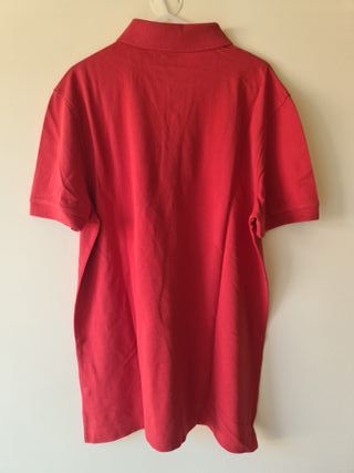 Pólo Hugo Boss Vermelho Slim Fit Tamanho L