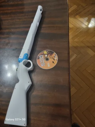Escopeta Wii Hunting Challenge + Juego