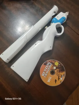 Escopeta Wii Hunting Challenge + Juego