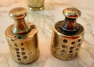 Lote figuras de cobre