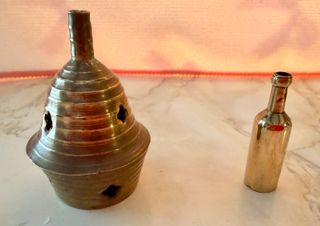 Lote figuras de cobre