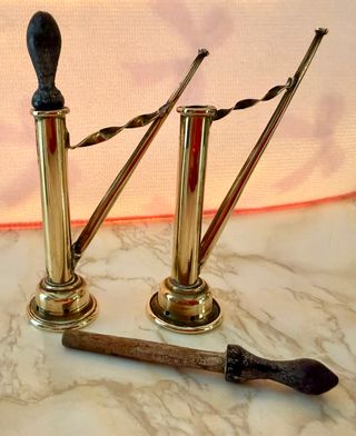 Lote figuras de cobre