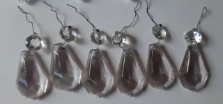 Lágrimas de cristal para lámparas