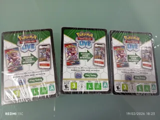 Pokémon 3 Deck sellado. Rapidash, Archeops, Kirlia