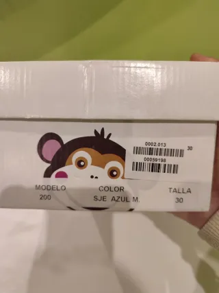 Pisamonas Azul Marino Talla 30