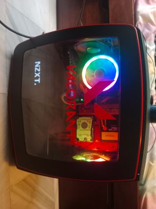 PC Gaming NZXT Negro/Rojo