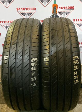 195 55 16 H MICHELIN RUEDA AL 90% VIDA UTIL