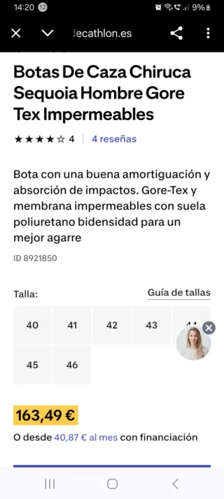 Botas Chiruca Gore-Tex Hombre Verde