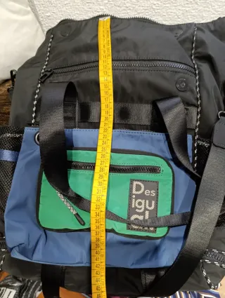Mochila Desigual Voyager Negra y Azul