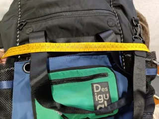 Mochila Desigual Voyager Negra y Azul