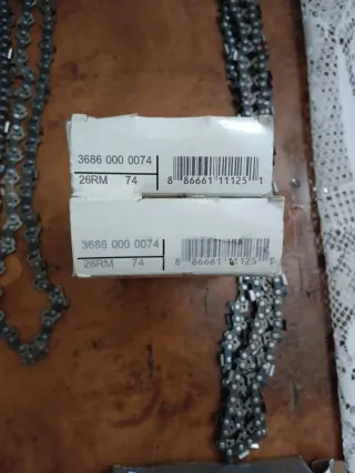 Cadenas motosierra Stihl 26RM 74 y 72 eslabones