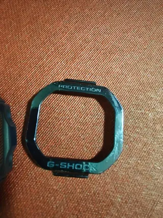 Correa y bisel Casio G-Shock DW-H5600 azul