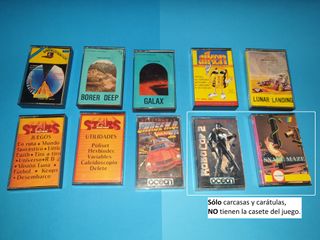 SPECTRUM Lote de Juegos y Utilidades