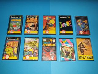 SPECTRUM Lote de Juegos y Utilidades