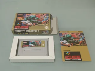 Street Fighter II SNES PAL Capcom