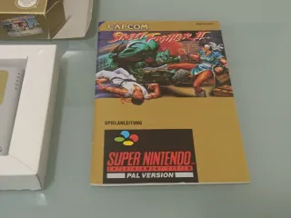 Street Fighter II SNES PAL Capcom