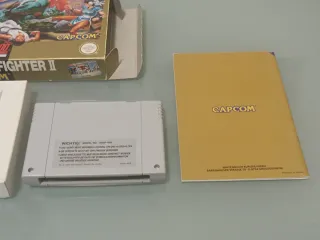 Street Fighter II SNES PAL Capcom