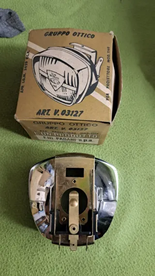 Fanale Faro Moto Epoca Gruppo Ottico V.03127