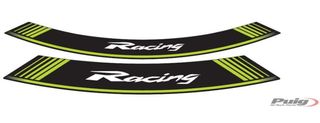 Tiras de neumáticos Puig Racing verdes