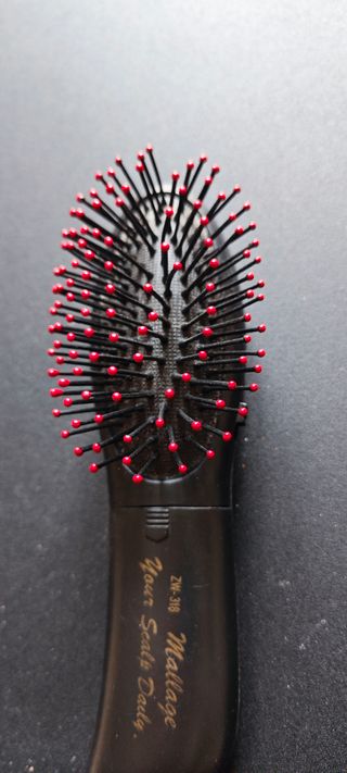 Spazzola capelli elettrica massaggiante