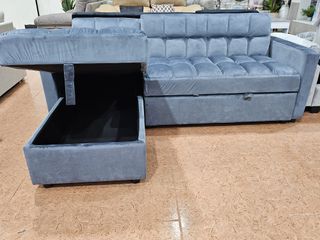 OFERTA DE SOFA CAMA CHAISE LONGUE CON ARCON