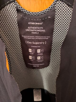 Culote ETXEONDO EXO SUPERDRY talla L