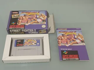Street Fighter II Turbo SNES PAL