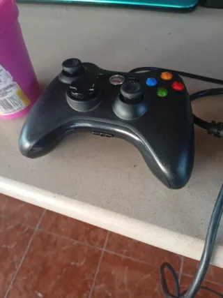 Cable Corriente Xbox 360 + 7 Juegos + 1 Mando..