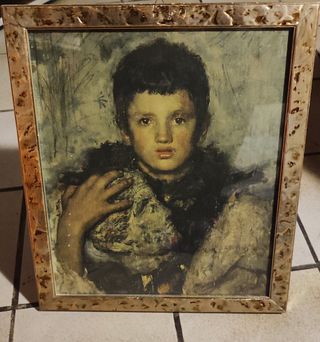 Un'opera d'arte firmata intitolata "II silenzio de