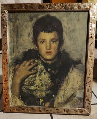 Un'opera d'arte firmata intitolata "II silenzio de