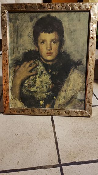 Un'opera d'arte firmata intitolata "II silenzio de