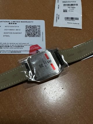 Reloj Santos Dumont 32mm, a estrenar.