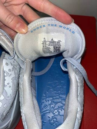 Zapatillas Jordan Hombre Talla 43 ,Azul Gris