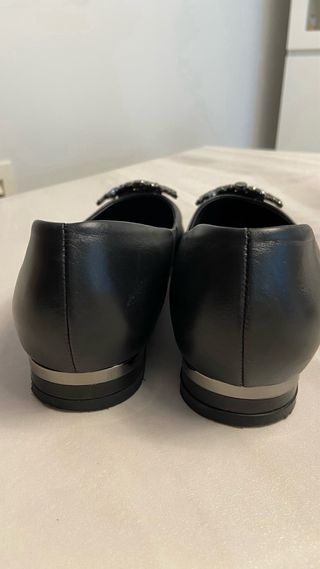 Bailarinas Roberto Botella Piel Negra T.40