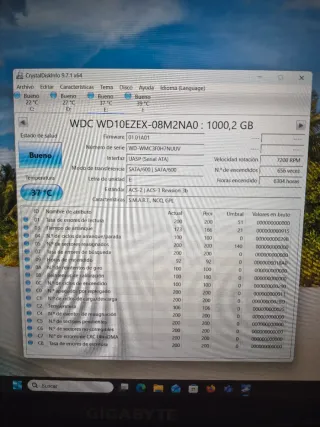 Disco Duro WD 1TB SATA WD10EZEX