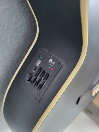Guitarra Acústica Cort Negra