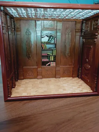 Casa de muñecas Escenario Miniaturas Escala 1:12