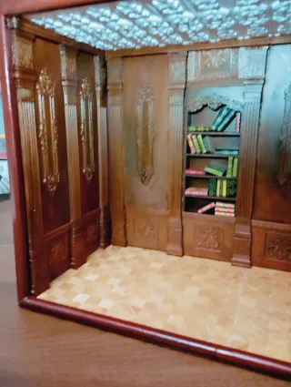 Casa de muñecas Escenario Miniaturas Escala 1:12