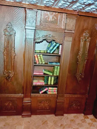 Casa de muñecas Escenario Miniaturas Escala 1:12