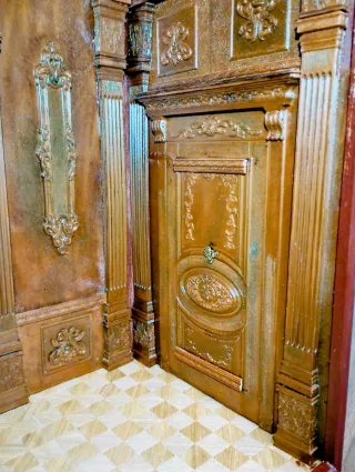 Casa de muñecas Escenario Miniaturas Escala 1:12