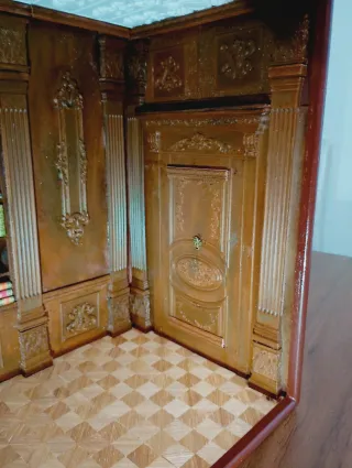 Casa de muñecas Escenario Miniaturas Escala 1:12