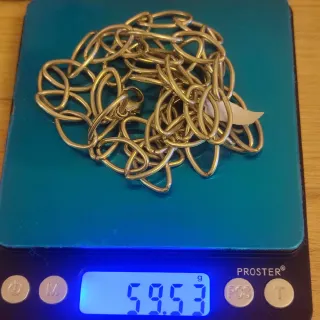 Collar Tous Plata 59gr 86cm