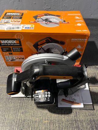 WORX - Sierra circular inalámbrica de 20 V