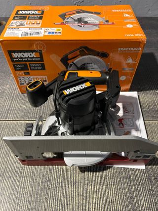 WORX - Sierra circular inalámbrica de 20 V