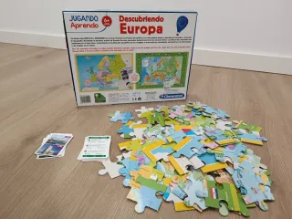 Puzzle Clementoni Descubriendo Europa 6+