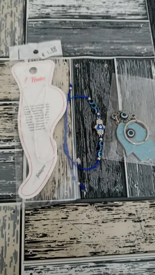 Pulseras y Llavero Ojo Turco