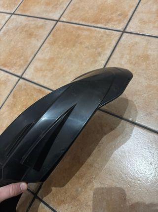 Parafango Moto Universale Nero