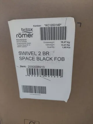 Silla de coche Britax Römer swivel 2 giratoria