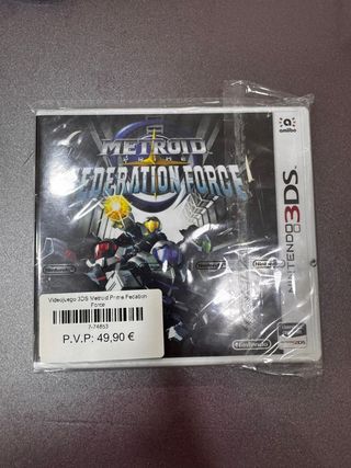 Videojuego 3DS Metroid Prime Fedation Force '(Precintado